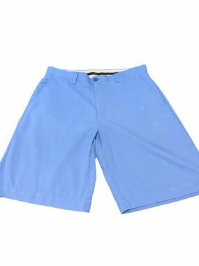 Callaway Golf Shorts Mens Size 34 Blue Performance Stretch Flat Front